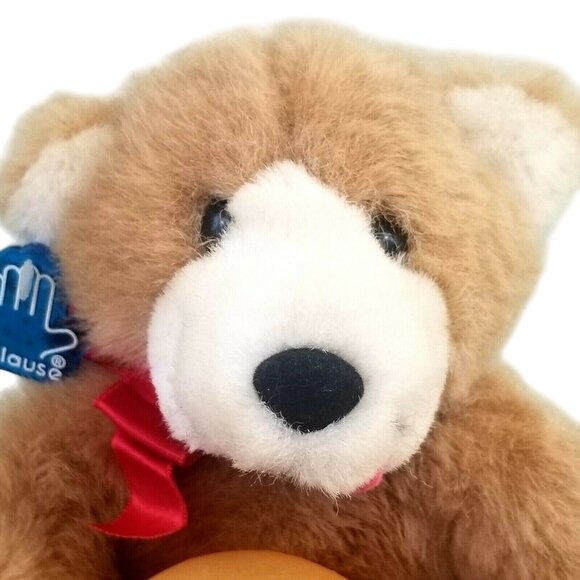 Vintage Applause Teddy Bear Plush Bee My Honey Behive 1986 Stuffed Animal Toy - Picture 5 of 8